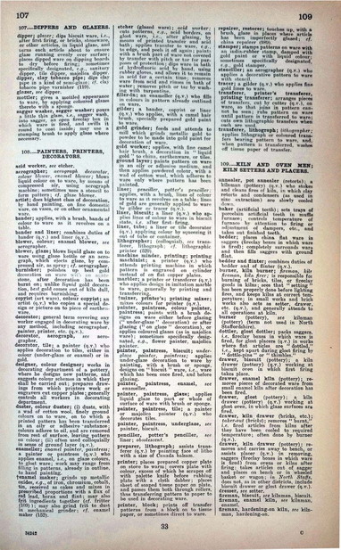 Sample page from Dictionary